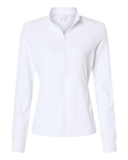 Adidas A1015 Women’s Performance Textured Full-Zip Jacket
