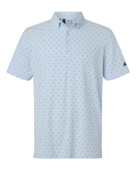 Adidas A2028 Men’s Ultimate365 Micro Print Polo
