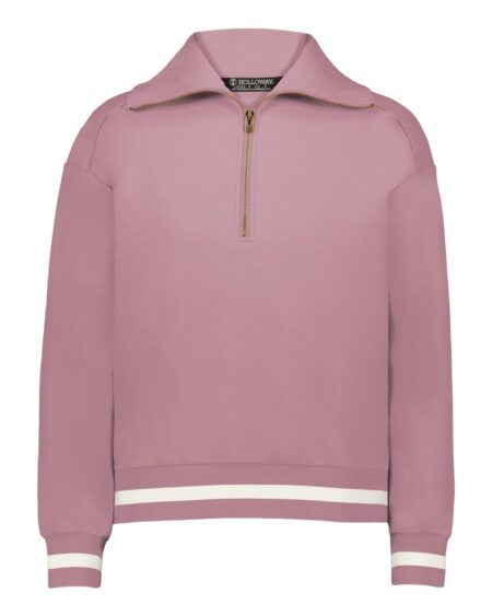 Holloway 223782 Women’s Heritage Prep Quarter-Zip Pullover