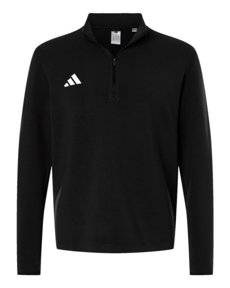Adidas AT400 Men’s 3-Stripes Quarter-Zip Pullover