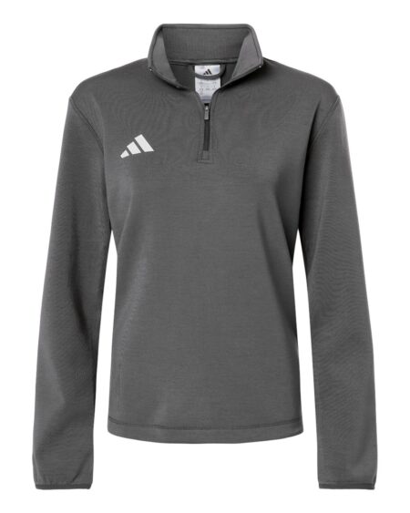 Adidas AT401 Women’s 3-Stripes Quarter-Zip Pullover
