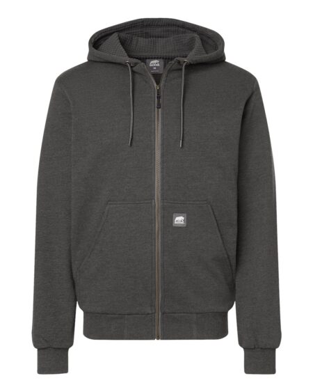 Berne Apparel SZ107 Men’s Heritage Grid Fleece-Lined Full-Zip Hooded Sweatshirt