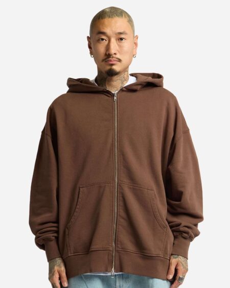 Shaka Wear SHGMZ Unisex Max Heavy Garment-Dyed Full-Zip Hoodie Sweatshirt