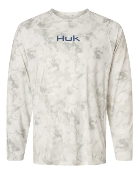 HUK H1200718 Men’s Airweight KS Printed Crewneck Pullover