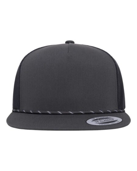 YP Classics 6006BD Classic Five-Panel Trucker Rope Cap