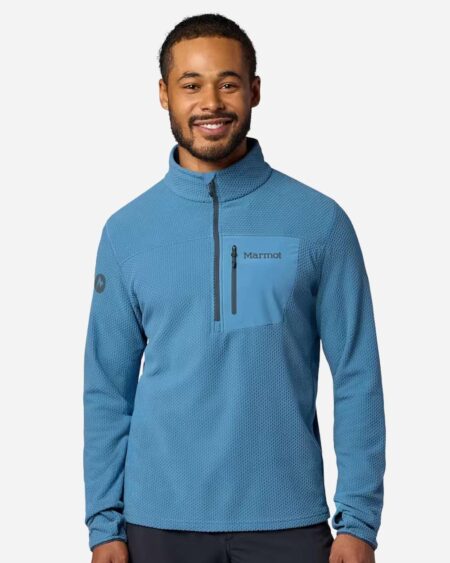 Marmot M16726 Men’s Air Fleece Quarter-Zip Pullover