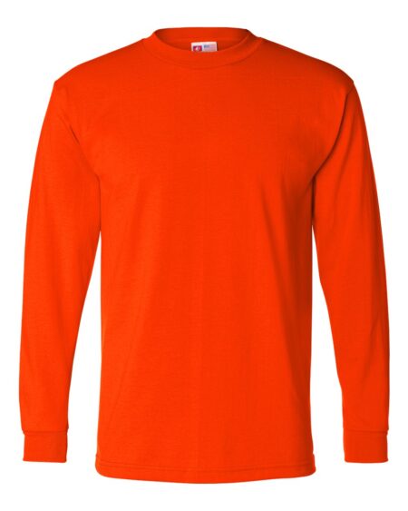 Bayside 1715 Men’s USA-Made 50/50 Long Sleeve T-Shirt