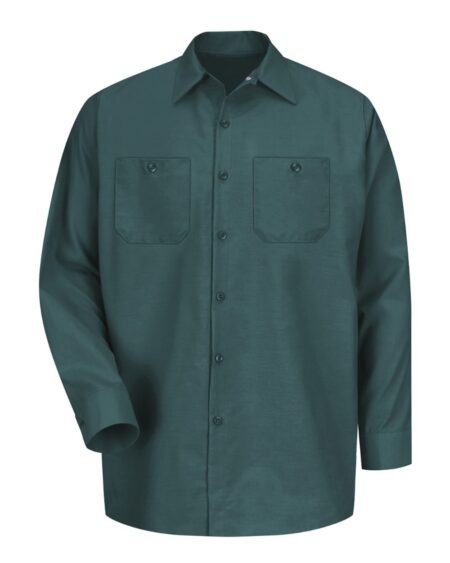 Red Kap SP14 Men’s Industrial Long Sleeve Work Shirt