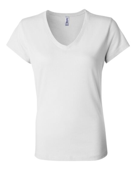 BELLA + CANVAS 6005 Women’s Jersey V-Neck Tee