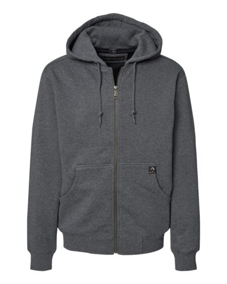 DRI DUCK 7033 Men’s Crossfire Heavyweight Power Fleece Hooded Jacket with Thermal Lining