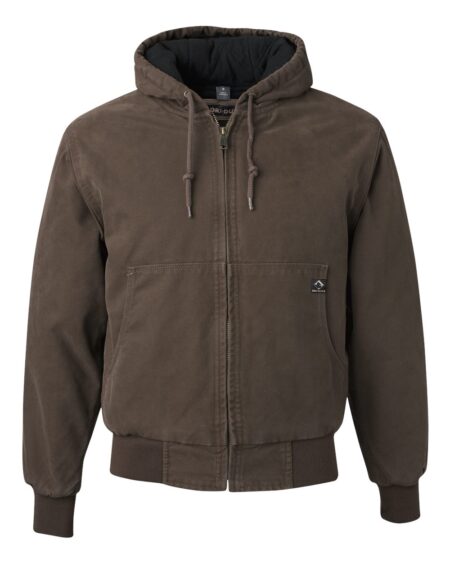 DRI DUCK 5020T Men’s Tall Cheyenne Boulder Cloth™ Hooded Jacket with Tricot Quilt Lining