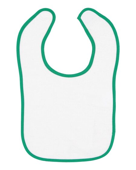 Rabbit Skins 1003 Infant Contrast Trim Terry Bib