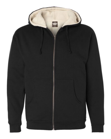 Independent Trading Co. EXP40SHZ Men’s Sherpa-Lined Full-Zip Hooded Sweatshirt