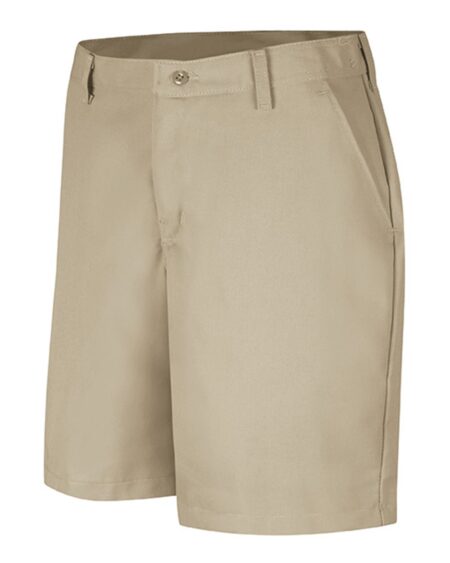 Red Kap PT27 Women’s Plain Front 8″ Shorts