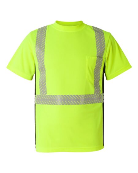 Kishigo 9114-9115 Unisex Premium Black Series® Breathable Tape Class 2 T-Shirt
