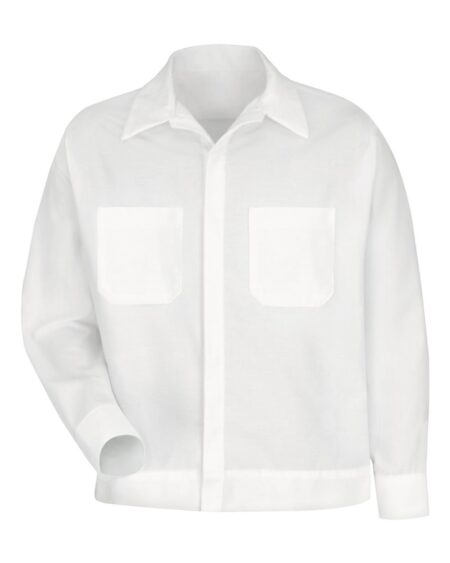 Red Kap SP35 Men’s Button-Front Shirt Jacket