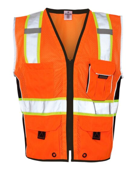 Kishigo 1513-1514 Unisex Premium Black Series® Heavy-Duty Vest