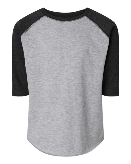 Rabbit Skins 3330 Toddler Baseball Fine Jersey Three-Quarter Sleeve Tee