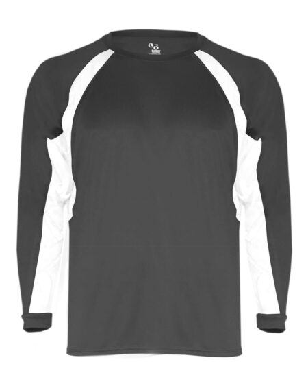 Badger 2154 Youth B-Core Hook Long Sleeve T-Shirt