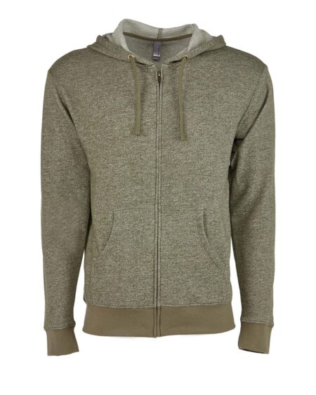 Next Level 9600 Unisex Pacifica Full-Zip Hoodie Sweatshirt