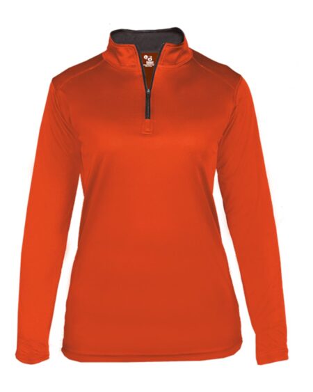 Badger 4103 Women’s B-Core Quarter-Zip Pullover