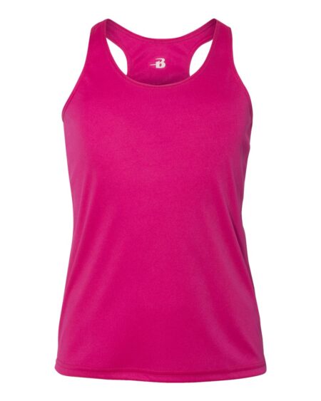 Badger 2166 Girls’ B-Core Racerback Tank Top