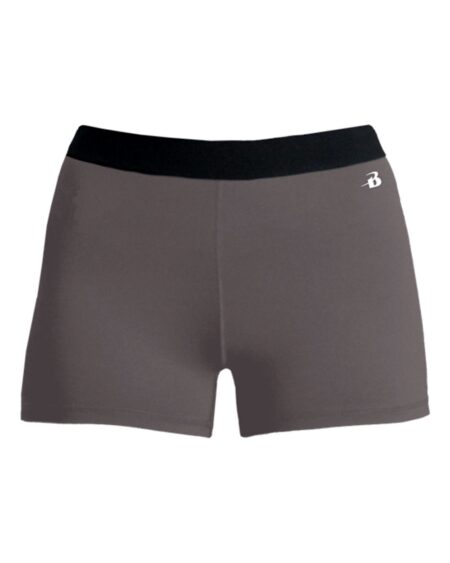 Badger 2629 Girls’ Pro-Compression Shorts