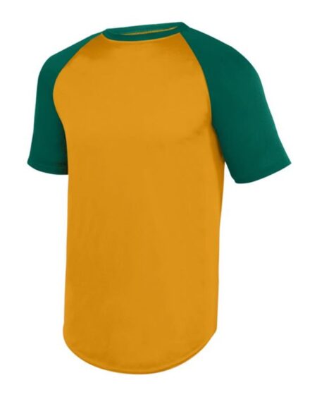 Augusta Sportswear 1509 Youth Wicking Short Sleeve Baseball Jersey