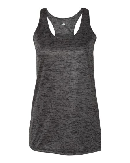Badger 4161 Women’s Tonal Blend Racerback Tank Top