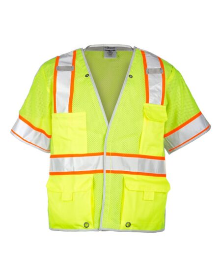 Kishigo 1552B Unisex Premium Brilliant Series® Breakaway Class 3 Vest