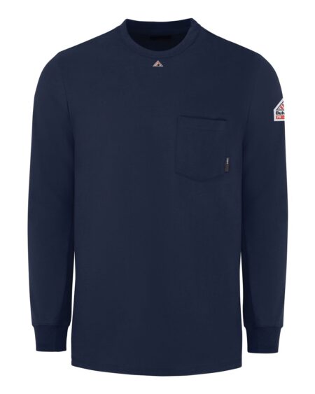 Bulwark SET2 Men’s Knit Long Sleeve T-Shirt