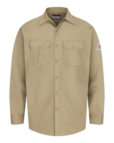 Bulwark SEW2T Men’s Tall Flame Resistant Excel Work Shirt