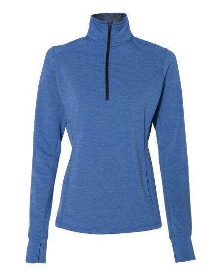 J. America 8433 Women’s Omega Stretch Quarter-Zip Pullover