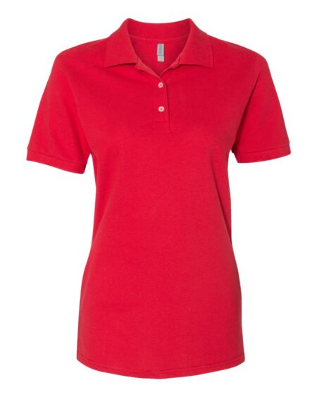 JERZEES 443W Women’s 100% Ring-Spun Cotton Piqué Polo
