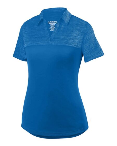 Augusta Sportswear 5413 Women’s Shadow Tonal Heather Polo
