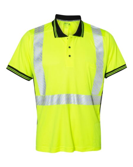 Kishigo 9220 Unisex Premium Black Series® High-Performance Polo