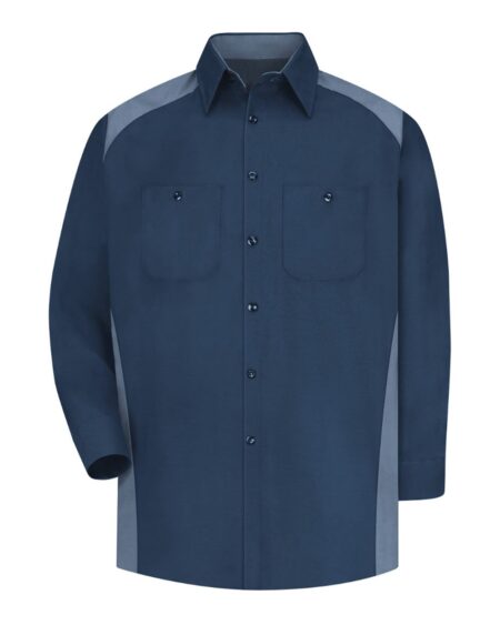 Red Kap SP18T Men’s Tall Motorsports Shirt