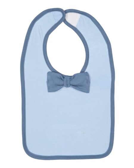 Rabbit Skins 1002 Infant Baby Rib Bow Tie Bib