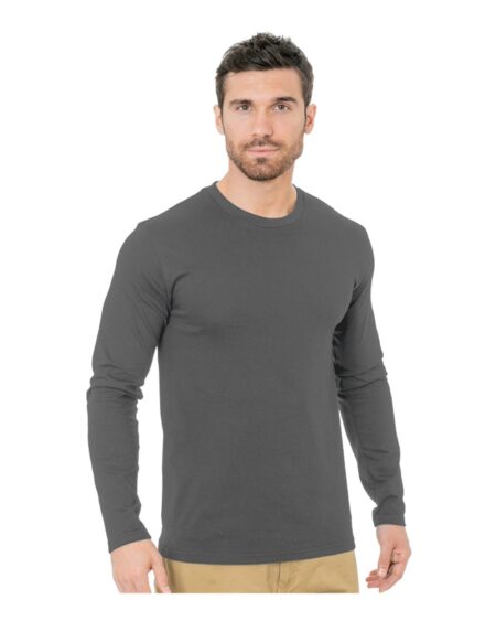 Bayside 9550 Unisex Fine Jersey Long Sleeve T-Shirt