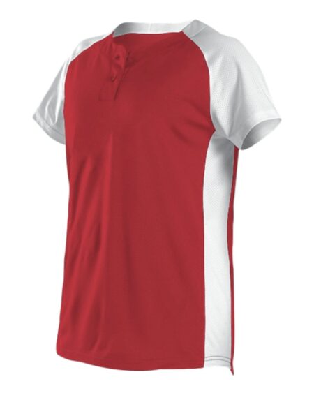 Alleson Athletic 522PDW Women’s Two Button Fastpitch Jersey