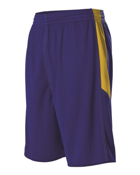 Alleson Athletic 589PSP Men’s Single Ply Reversible Basketball Shorts