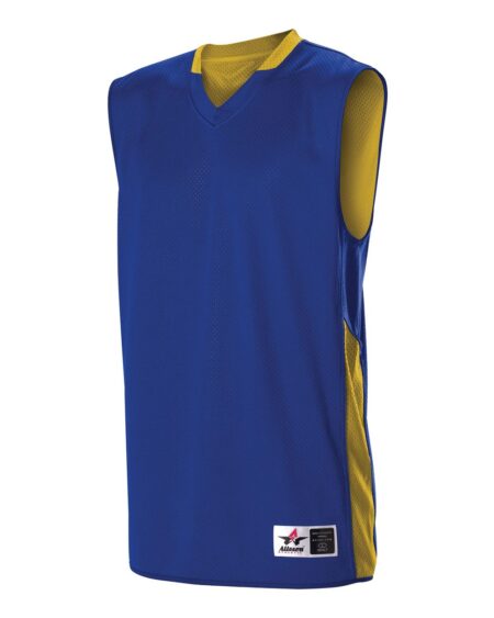 Alleson Athletic 589RSPY Youth Single Ply Reversible Jersey
