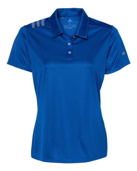 Adidas A325 Women’s 3-Stripes Shoulder Polo