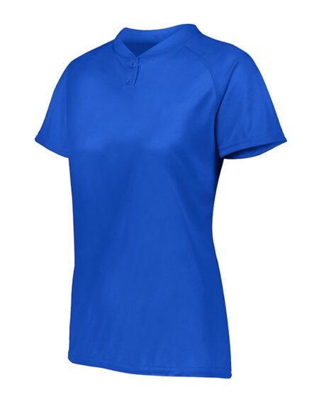 Augusta Sportswear 1567 Women’s Attain Two-Button Jersey