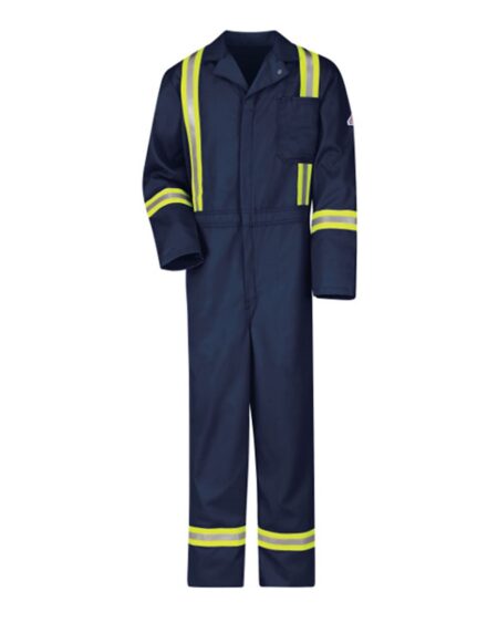 Bulwark CECT Men’s Classic Coverall with Reflective Trim – EXCEL FR