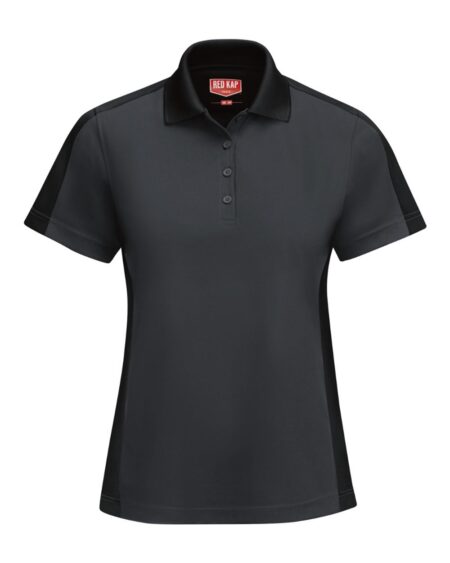 Red Kap SK53 Women’s Performance Knit Two-Tone Polo