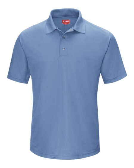 Red Kap SK74 Men’s Performance Knit Gripper-Front Polo