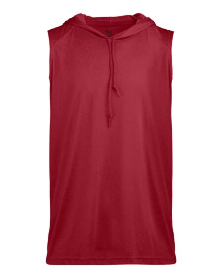 Badger 2108 Youth B-Core Hooded Sleeveless T-Shirt