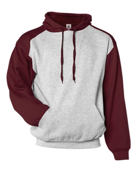 Badger 1249 Unisex Sport Athletic Fleece Hooded Sweatshirt