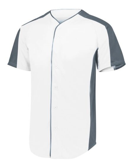 Augusta Sportswear 1656 Youth Full Button Baseball Jersey